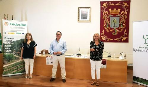 Almendralejo acoge la actividad “Acavaconjamón” dentro de la promoción del enoturismo de Fedesiba y la Ruta del Vino Ribera del Guadiana