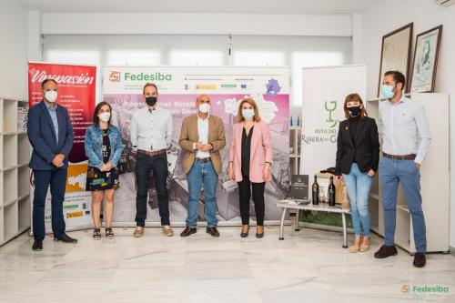 El concejal de Turismo asiste a la presentación del vídeo promocional de la Ruta del Vino Ribera del Guadiana