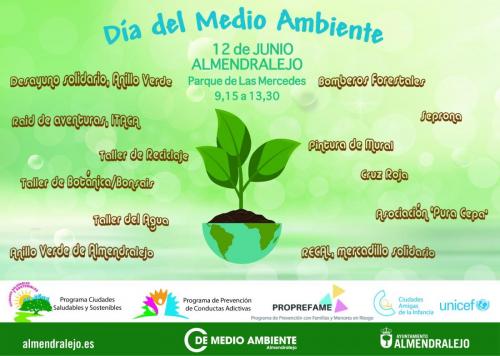 El Parque de Las Mercedes acoge el Día del Medio Ambiente el 12 de junio