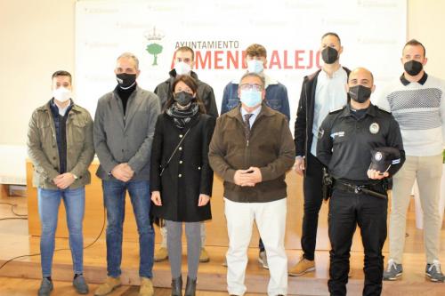 Recibimiento a seis nuevos agentes de la Policía Local